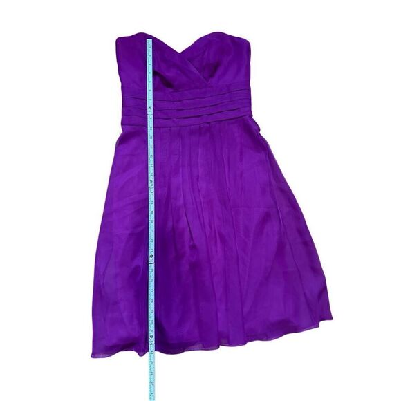 After Six Cocktail Bridesmaid Dress in Persian Plum Sz 10 - Picture 6 of 7